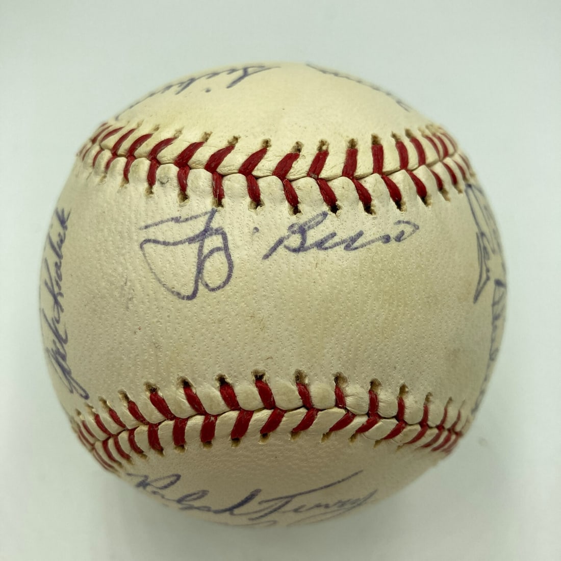 1962 All Star Game Signed NL Baseball with 21 Signatures JSA COA (1 of 9)