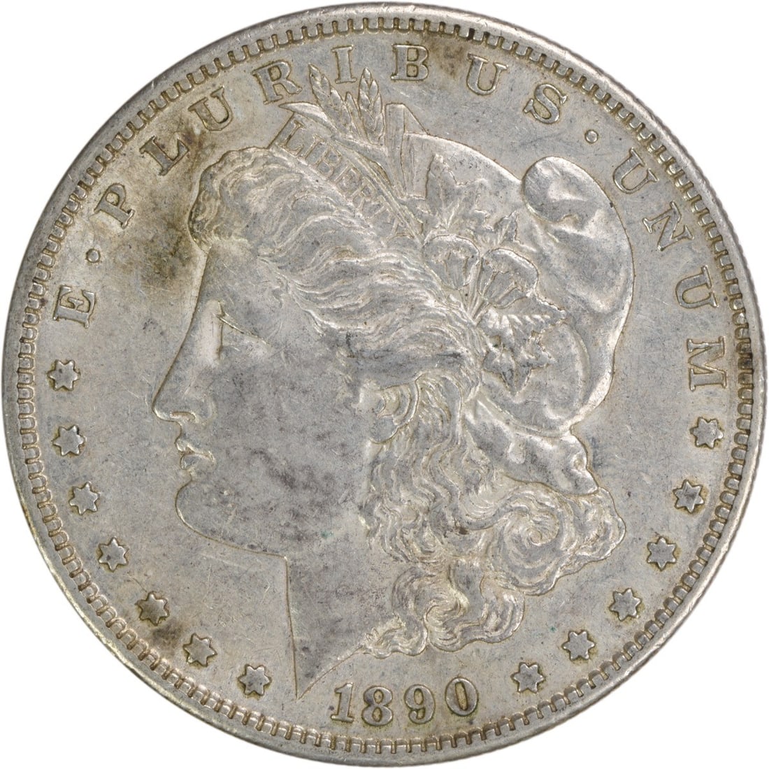 1890-S Morgan Silver Dollar EF George T. Morgan Coin (1 of 2)
