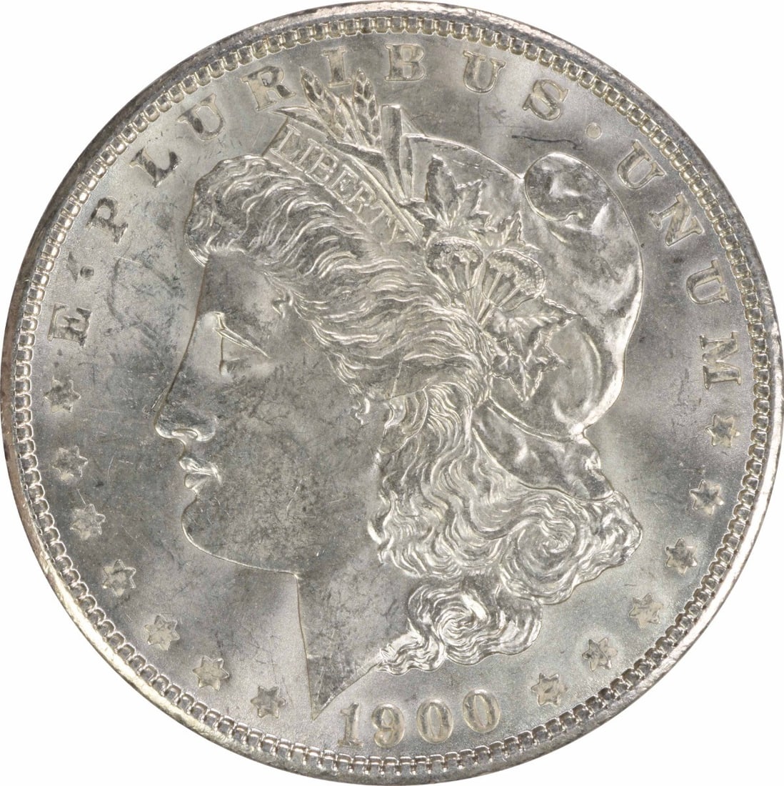 1900 Morgan Silver Dollar Brilliant Uncirculated Uncertified Silver Coin (1 of 2)