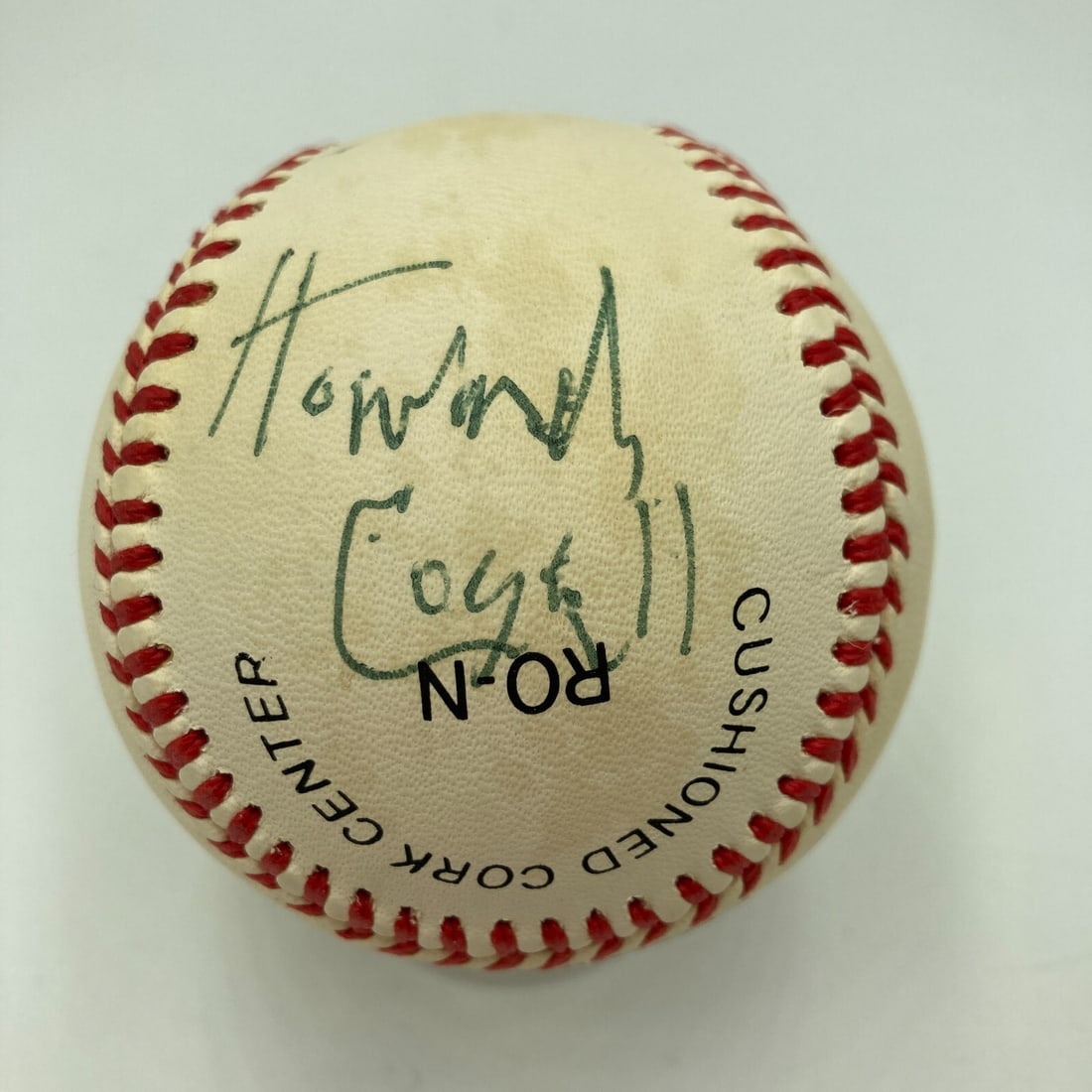 Howard Cosell Signed National League Baseball with JSA COA RARE: Howard Cosell Signed National League Baseball with JSA COA RARE This is an official National League baseball signed by the legendary sports journalist Howard Cosell, known for his impactful presence o