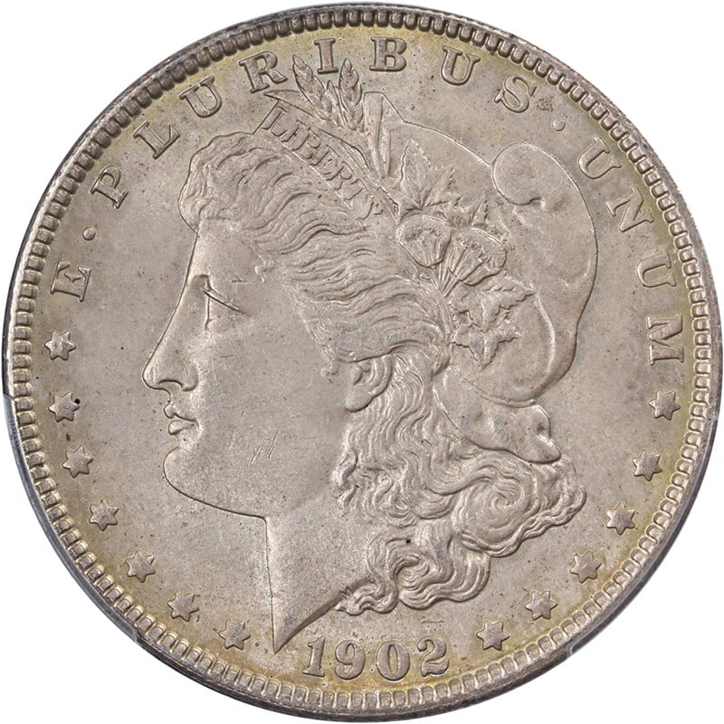 1902-P Morgan Silver Dollar PCGS MS63 Silver Coin (1 of 4)