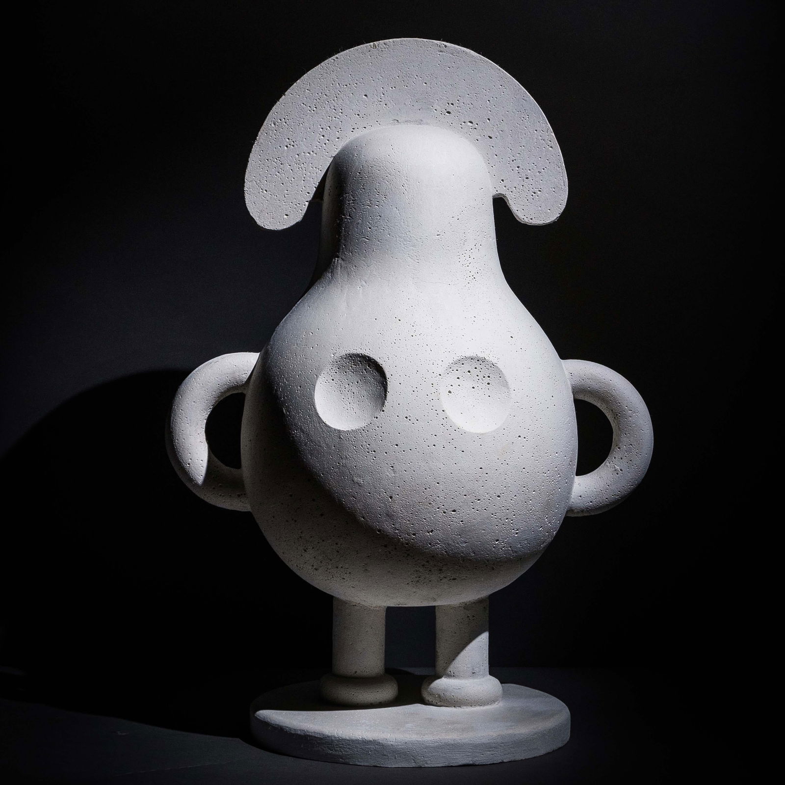 Contemporary Concrete Sculpture SHURA by Grigorii Gorkovenko 21 x 14 inches (1 of 4)