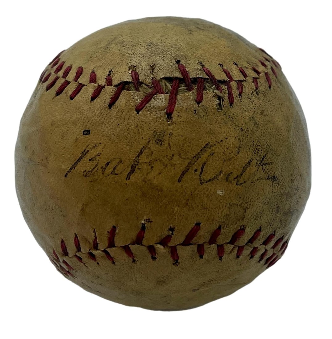 Early 1920s Babe Ruth Signed Baseball Authenticated by JSA New York Yankees (1 of 7)
