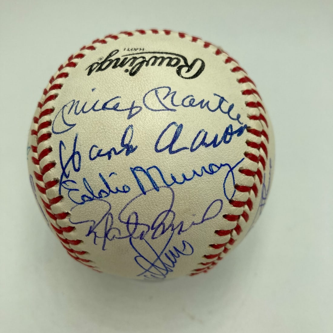 500 Home Run Club Signed Baseball 18 Autographs JSA COA (1 of 9)