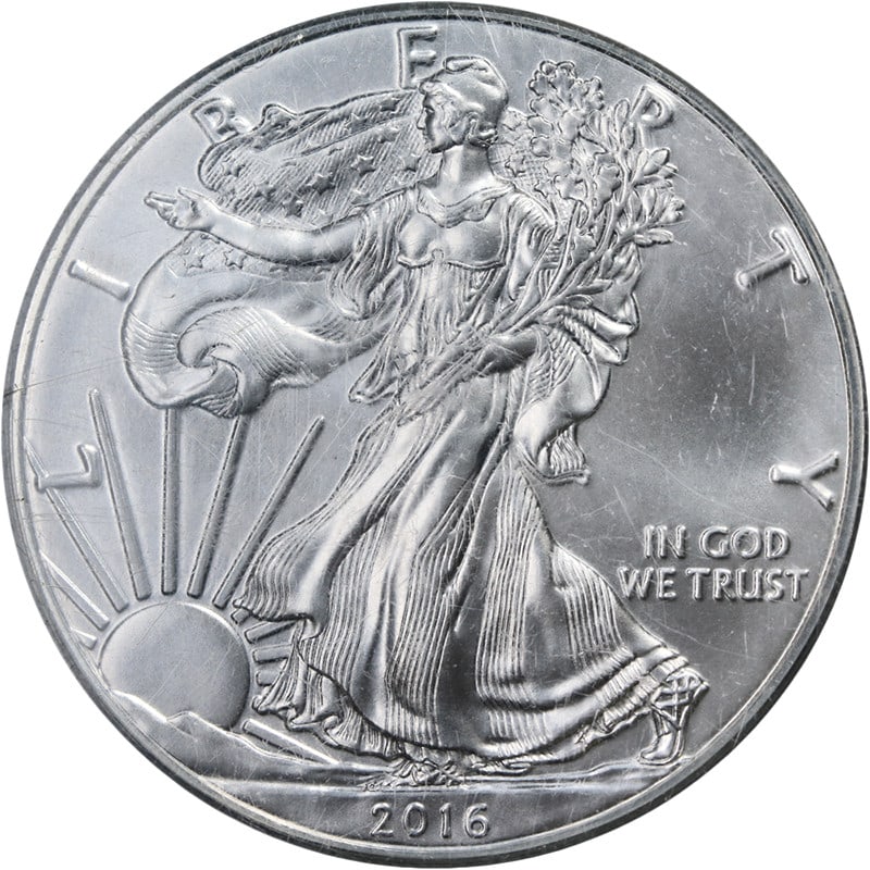 PCGS MS70 2016 $1 Silver American Eagle Reagan Legacy Series Cameron Reagan (1 of 4)