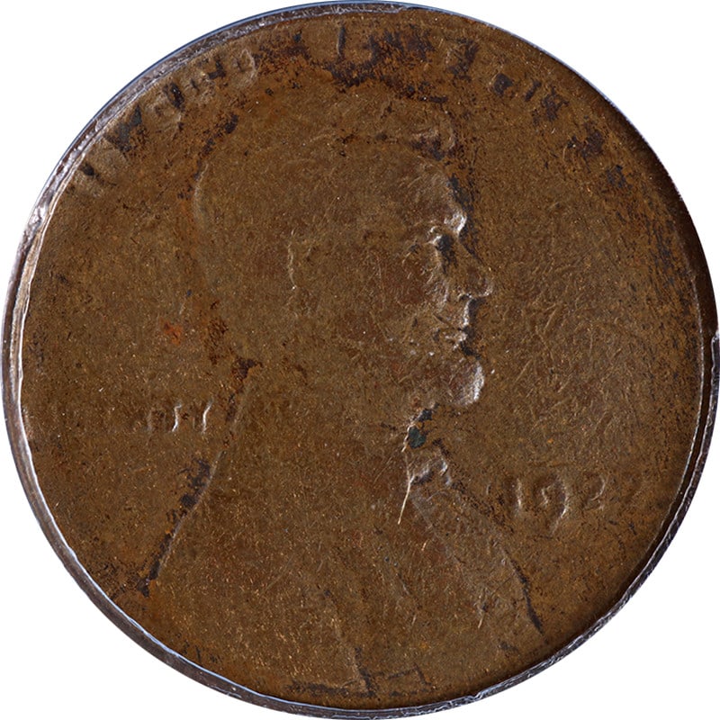 1922-D Lincoln Cent Weak D Die 3 ANACS F12 Copper: 1922-D Lincoln Cent Weak D Die 3 ANACS F12 Copper This 1922-D Lincoln Cent features a Weak D Die 3 and is certified by ANACS with a grade of F12. The coin displays decent eye appeal with an average st