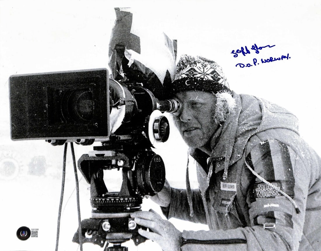 Geoff Glover Signed Star Wars ESB 11x14 Photo DOP Norway Beckett Authenticated (1 of 1)