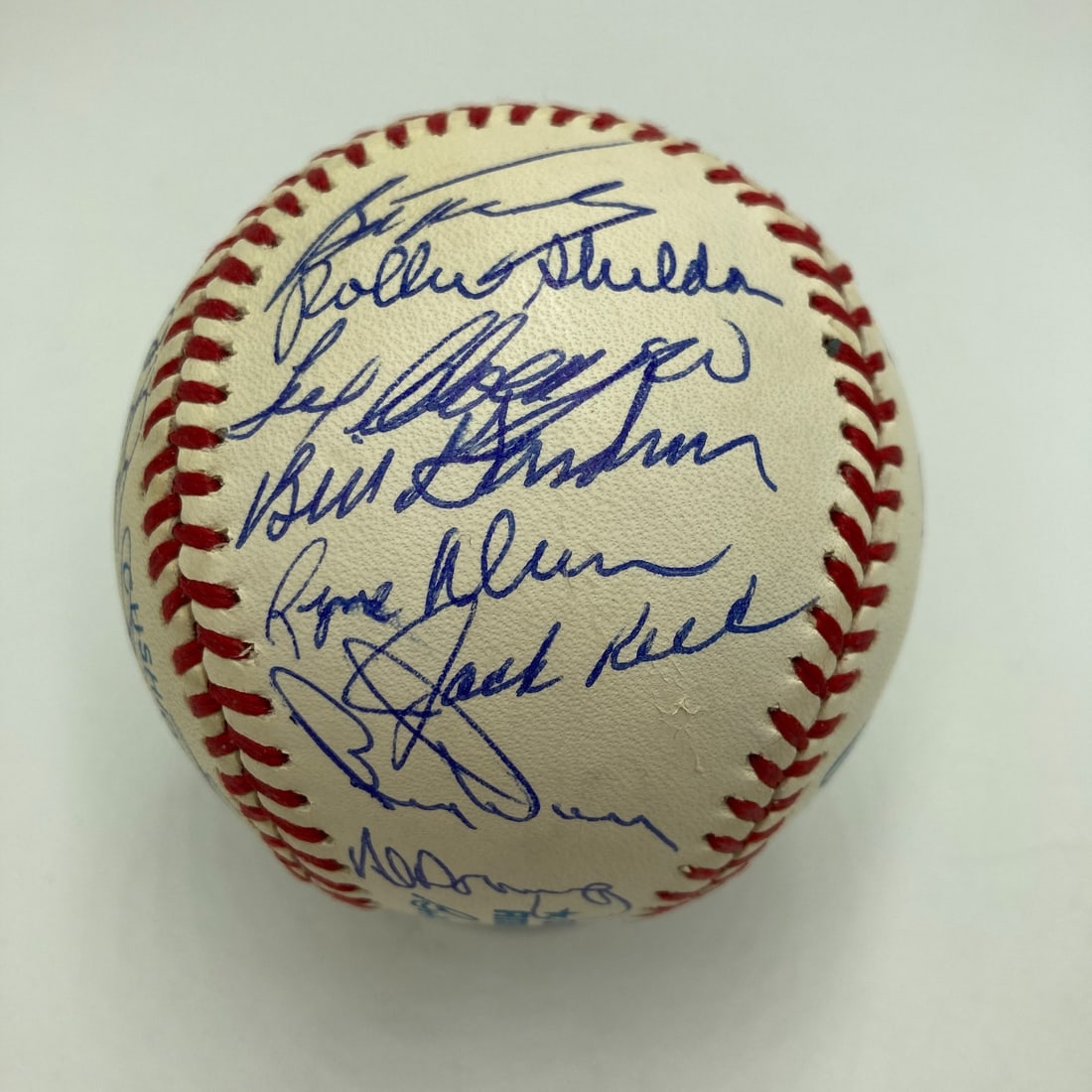 1961 New York Yankees Signed Baseball Mickey Mantle JSA COA (1 of 9)