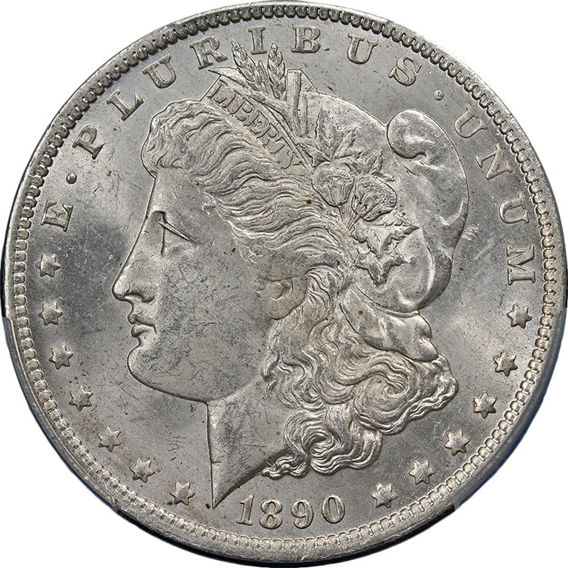 1890-O Morgan Silver Dollar PCGS MS62 Uncirculated Silver Coin (1 of 4)