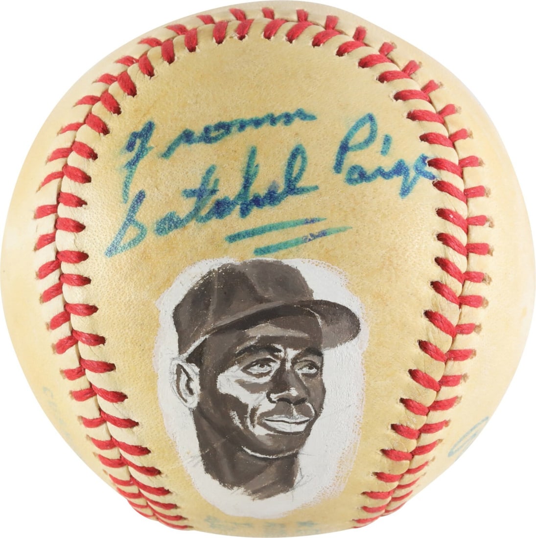 Satchel Paige Single Signed Baseball JSA Authenticated Vintage AL Ball: Satchel Paige Single Signed Baseball JSA Authenticated Vintage AL Ball This is a vintage Official American League Baseball signed by Hall of Famer Satchel Paige, dating back to circa 1981. The basebal