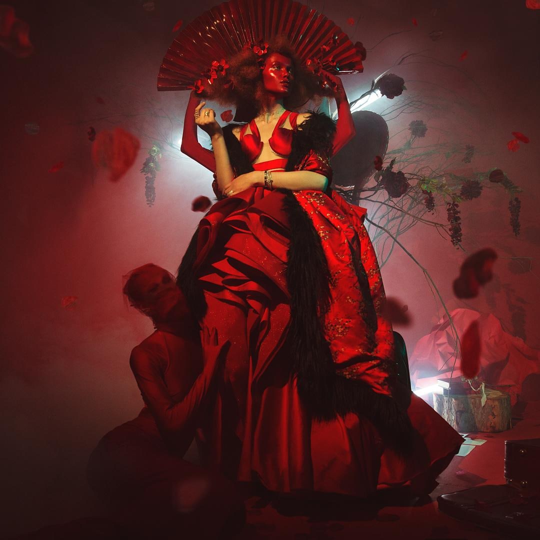 Brian Ziff O Rose Framed Photography Limited Edition 40 x 40 (1 of 6)