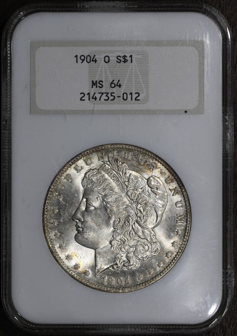 1904-O Morgan Silver Dollar MS64 NGC Fatty Holder (1 of 2)