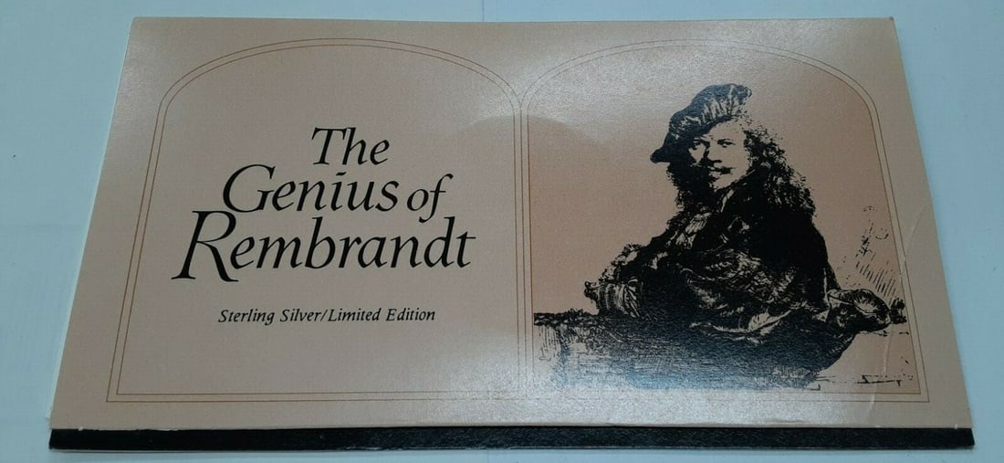 Jeremiah Lamenting Jerusalem Proof Sterling Silver Medal by Franklin Mint in Card: Jeremiah Lamenting Jerusalem Proof Sterling Silver Medal by Franklin Mint in Card This Franklin Mint Genius of Rembrandt proof medal, produced in 1976, commemorates Rembrandt's "Jeremiah Lamenting the