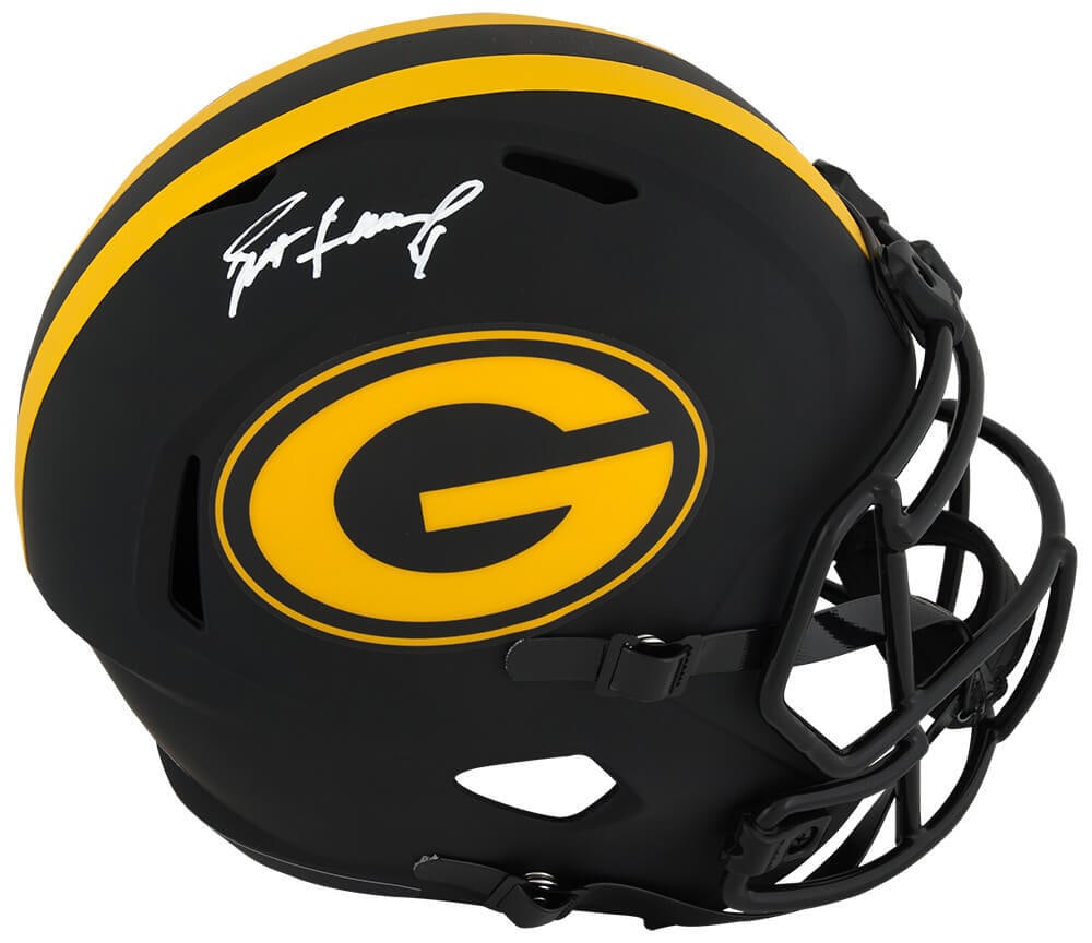 Brett Favre Signed Green Bay Packers Eclipse Helmet with Hologram (1 of 1)
