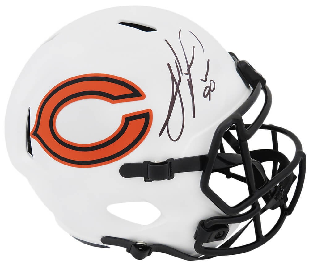 Julius Peppers Signed Bears Lunar Eclipse Riddell Helmet with COA: Julius Peppers Signed Bears Lunar Eclipse Riddell Helmet with COA This is a Julius Peppers signed Chicago Bears Lunar Eclipse Riddell full-size speed replica helmet, a must-have for any football fan a