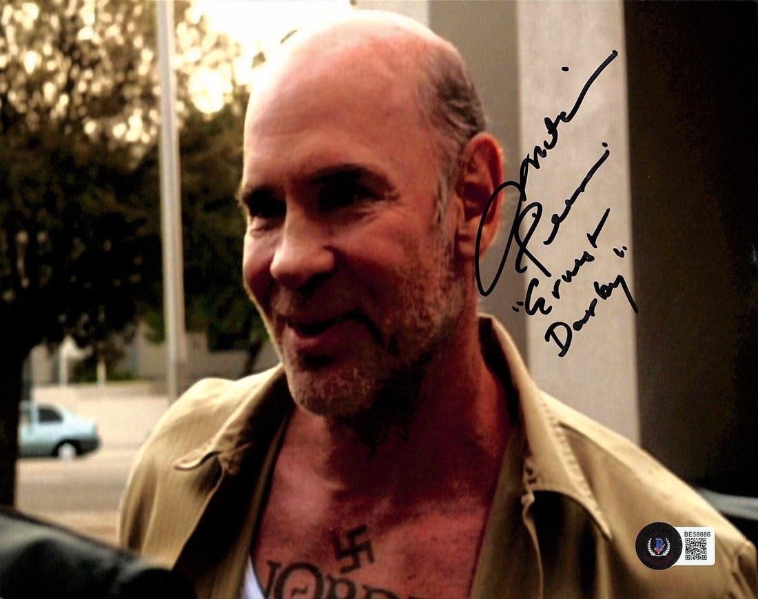 Mitch Pileggi Signed 8x10 Photo as Ernest Darby Sons of Anarchy Beckett Certified: Mitch Pileggi Signed 8x10 Photo as Ernest Darby Sons of Anarchy Beckett Certified This is an autographed 8x10 photograph of Mitch Pileggi, who portrayed Ernest Darby in the first season of the FX seri