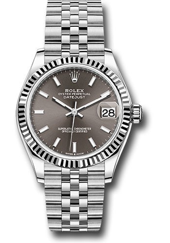 Ladies Rolex Datejust 278274 Rhodium Dial Jubilee Bracelet New Card 2025: Ladies Rolex Datejust 278274 Rhodium Dial Jubilee Bracelet New Card 2025 This Rolex Datejust features a rhodium dial and is fitted with a fluted bezel and Jubilee bracelet. It comes with the new style