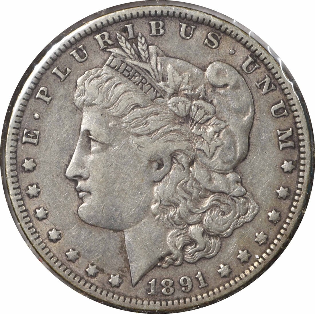Extra Fine 1891-O Morgan Dollar VAM 1A Silver Coin Uncertified Clashed E (1 of 2)