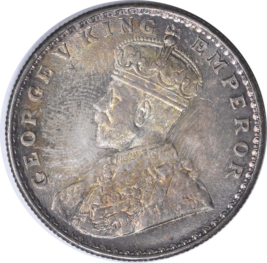 1919 B India 1 Rupee KM524 Silver Choice BU Uncertified Coin (1 of 2)