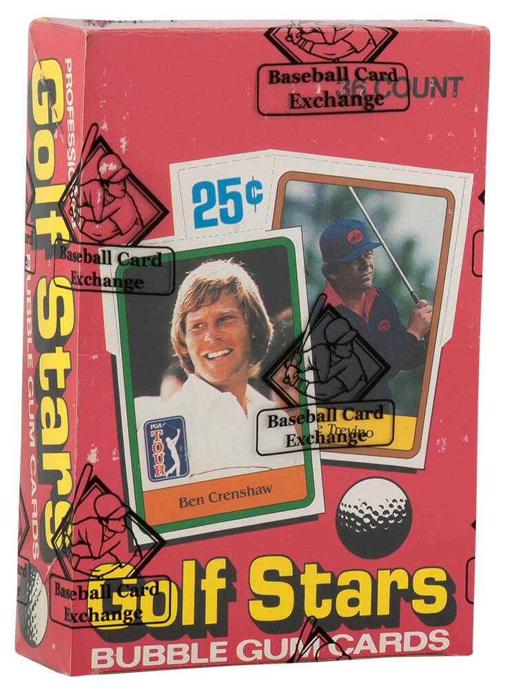 1981 Donruss Golf Stars Unopened Wax Box BBCE Sealed 36 Packs (1 of 2)