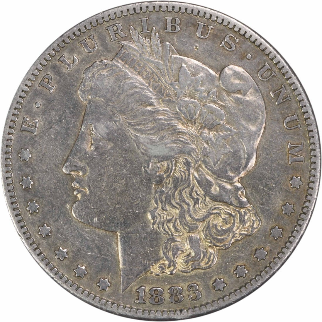 1883 San Francisco Morgan Dollar 90 Percent Silver Coin in EF Grade Uncertified (1 of 2)