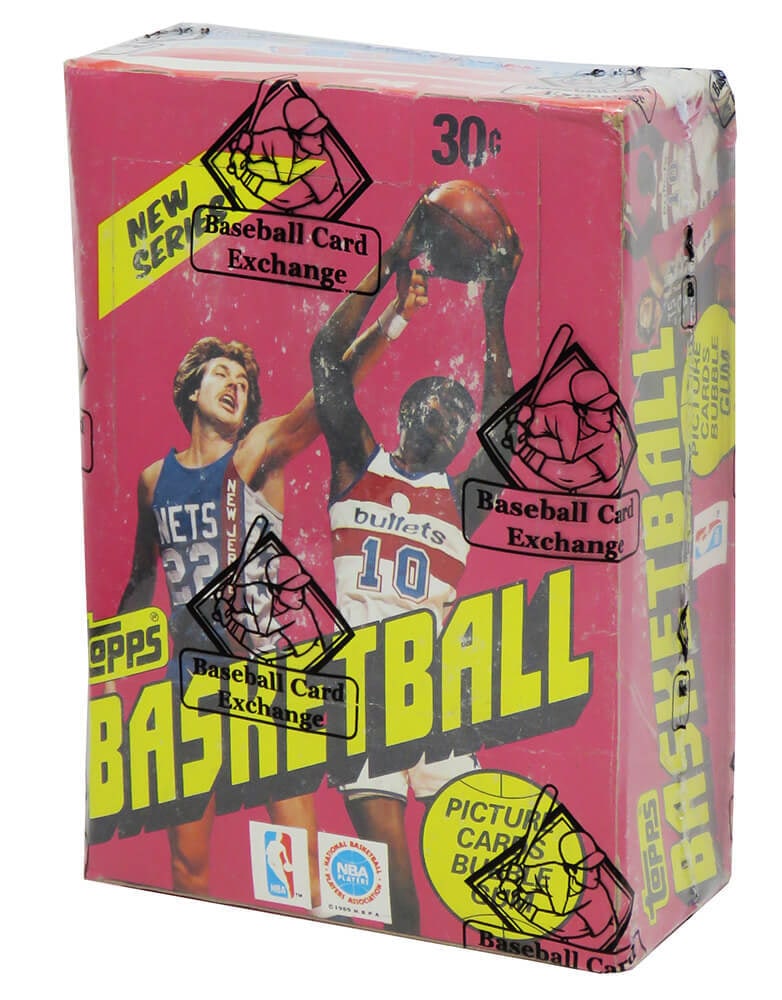 1981-82 Topps Basketball Unopened Wax Box BBCE Sealed - 36 Packs (1 of 2)