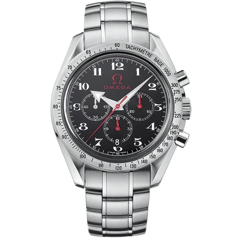 Ref 3556.50 Omega Speedmaster Stainless Steel Black Dial Watch With Card 2004 (1 of 6)