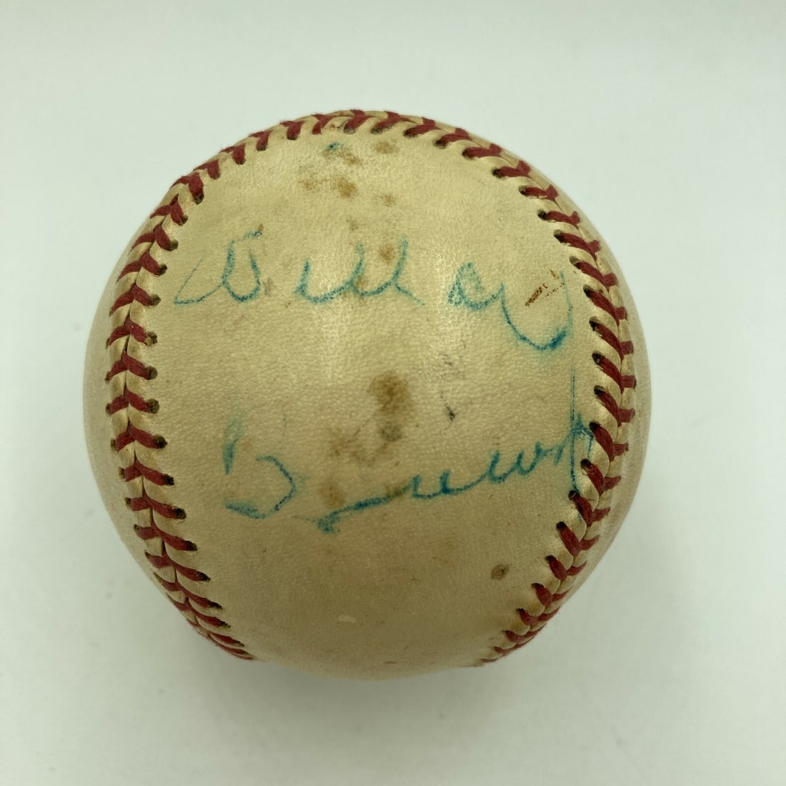 Willard Brown Signed Baseball PSA DNA COA Rare Negro League Legend (1 of 7)