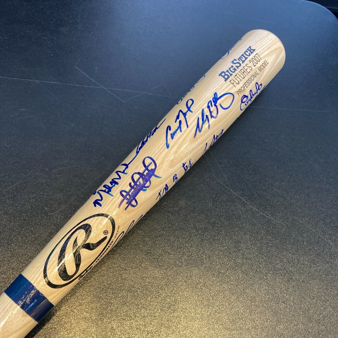 Clayton Kershaw Signed Pre Rookie All Star Game Baseball Bat MLB Authenticated (1 of 5)