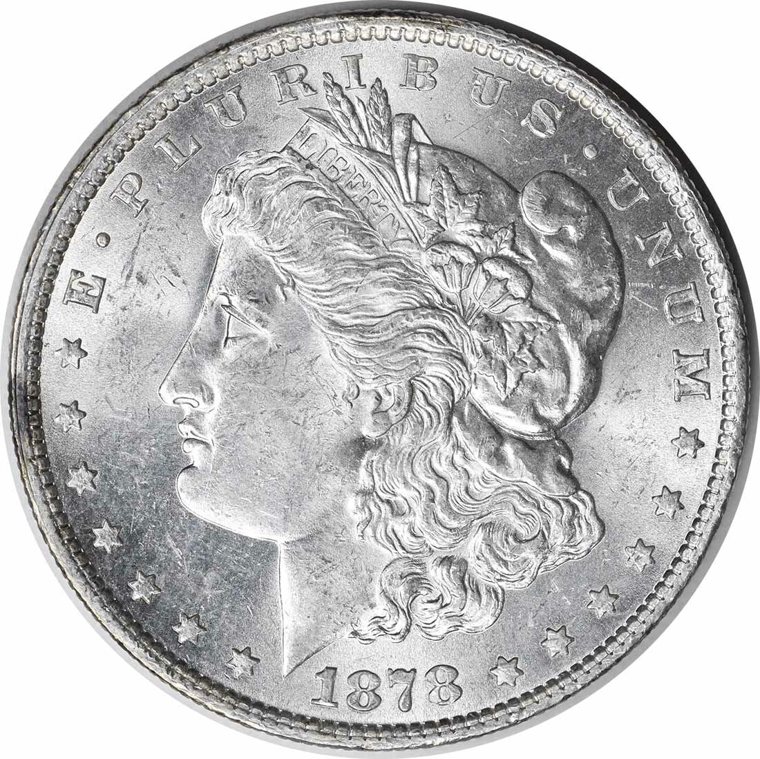1878 Morgan Silver Dollar Reverse of 1879 Choice BU Uncertified (1 of 2)