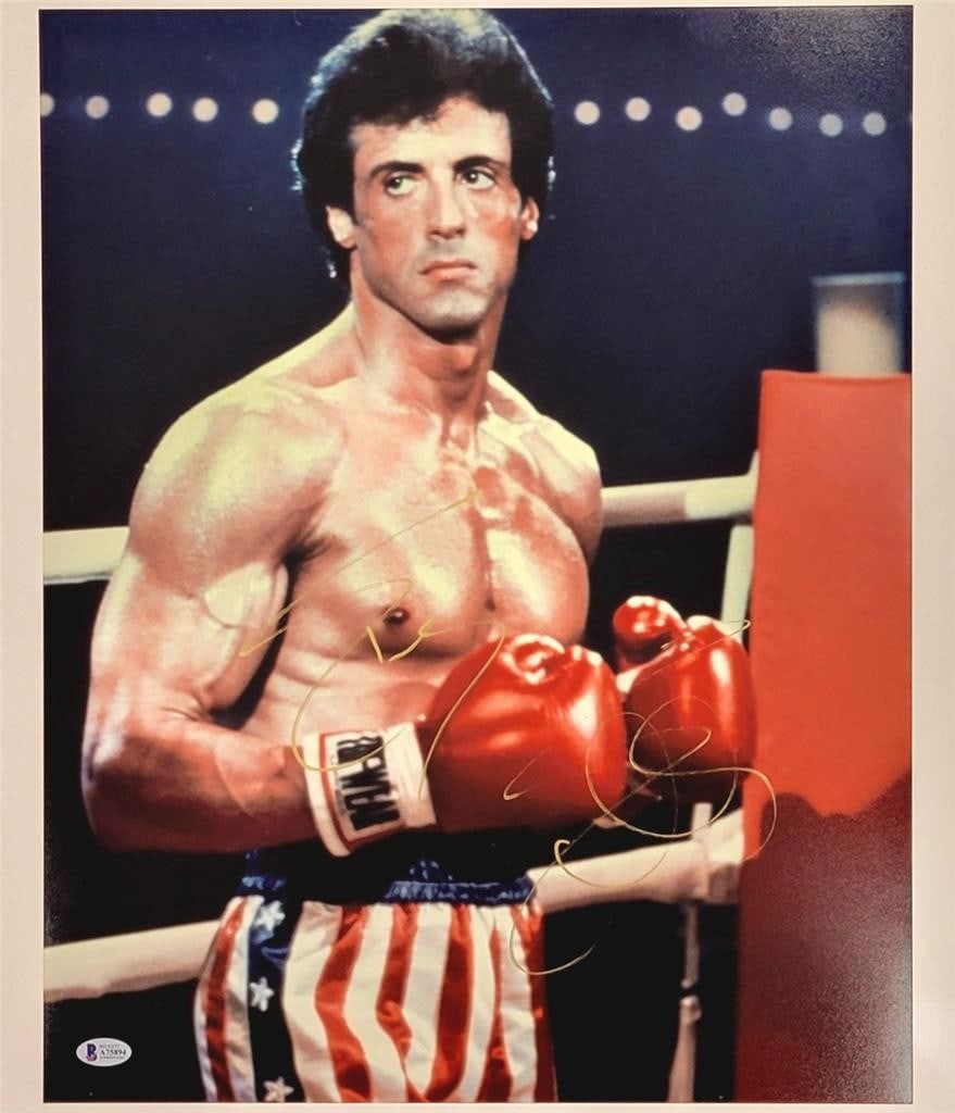 Sylvester Stallone Signed Rocky 16x20 Photo PSA/DNA Authenticated (1 of 4)