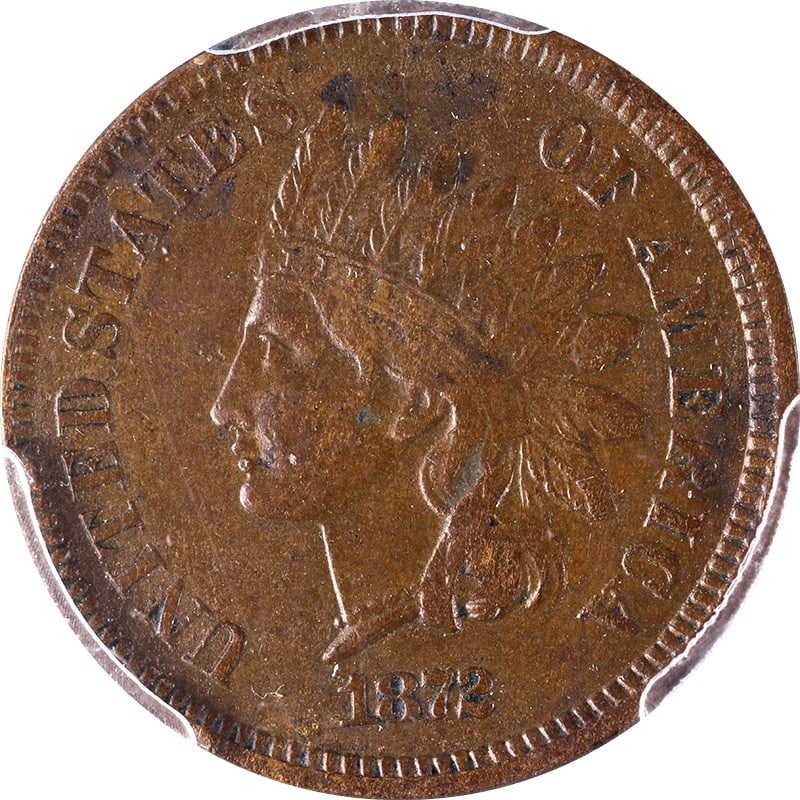 1872 Indian Head Cent PCGS XF40 Copper Coin Excellent Strike (1 of 4)
