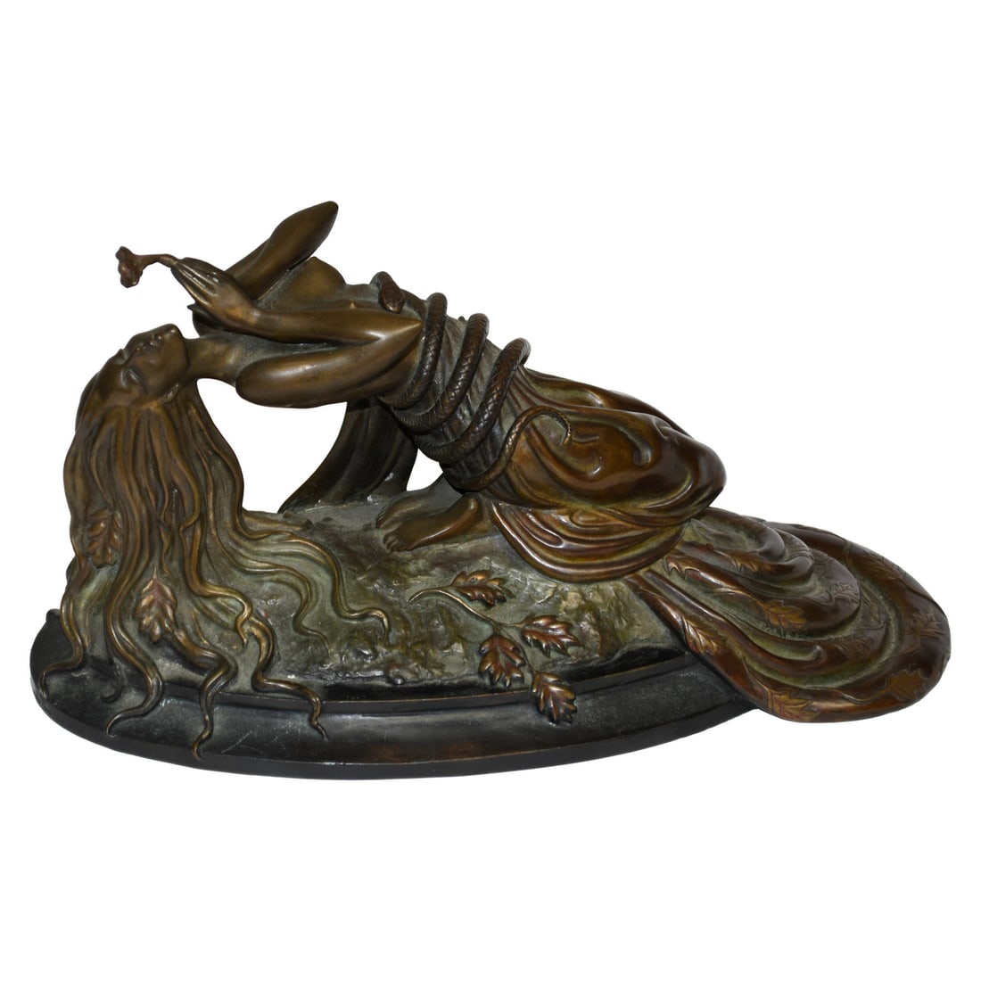 Erte Perfume Bronze Sculpture Signed 251/300 Art Deco 15in Women: Erte Perfume Bronze Sculpture Signed 251/300 Art Deco 15in Women This stunning bronze art sculpture, titled "Perfume," is a remarkable piece by the renowned artist Erte. It embodies the elegance of th
