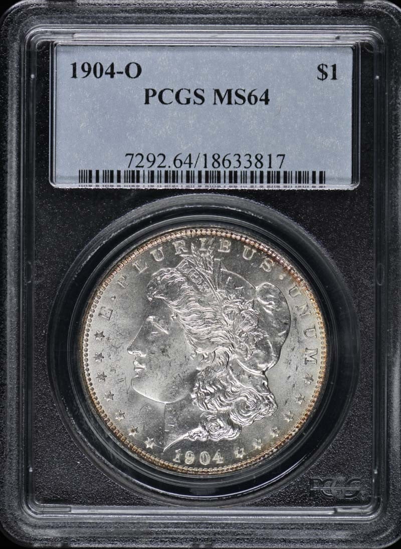 1904-O Morgan Dollar PCGS MS64 Uncirculated New Orleans (1 of 2)