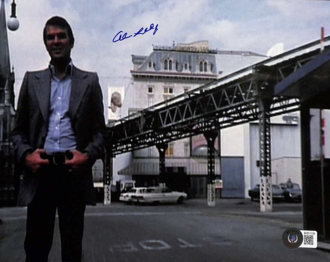 Alan Ladd Jr signed 8x10 Star Wars photo Beckett authenticated: Alan Ladd Jr signed 8x10 Star Wars photo Beckett authenticated This is an original 8x10 photograph signed in blue permanent marker by Alan Ladd Jr., the Oscar-winning film producer and 20th Century Fo