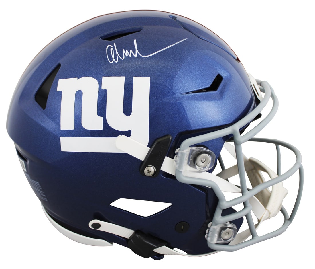 Abdul Carter Signed New York Giants Speed Flex Helmet BAS Authenticated (1 of 4)