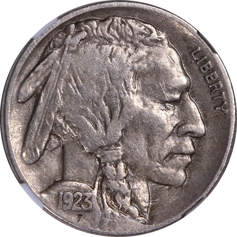 1923-S Buffalo Nickel NGC VF30 Certified Strong Strike (1 of 4)