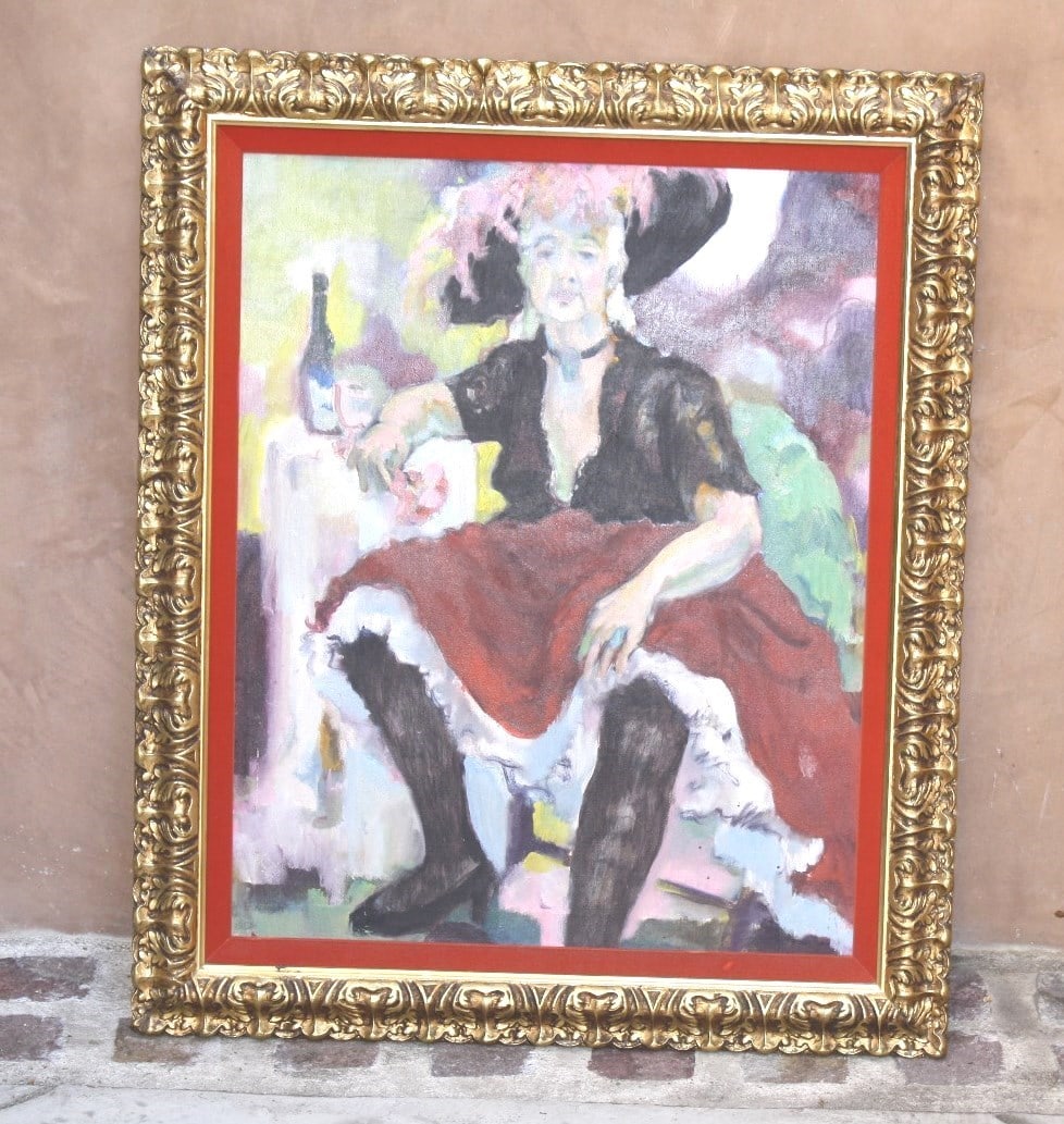 Early 1900's Impressionist Oil Painting by Edward Kennedy: Early 1900's Impressionist Oil Painting by Edward Kennedy This exquisite early 1900's Impressionist oil painting on canvas is by the renowned American artist Edward Kennedy. The artwork showcases impr