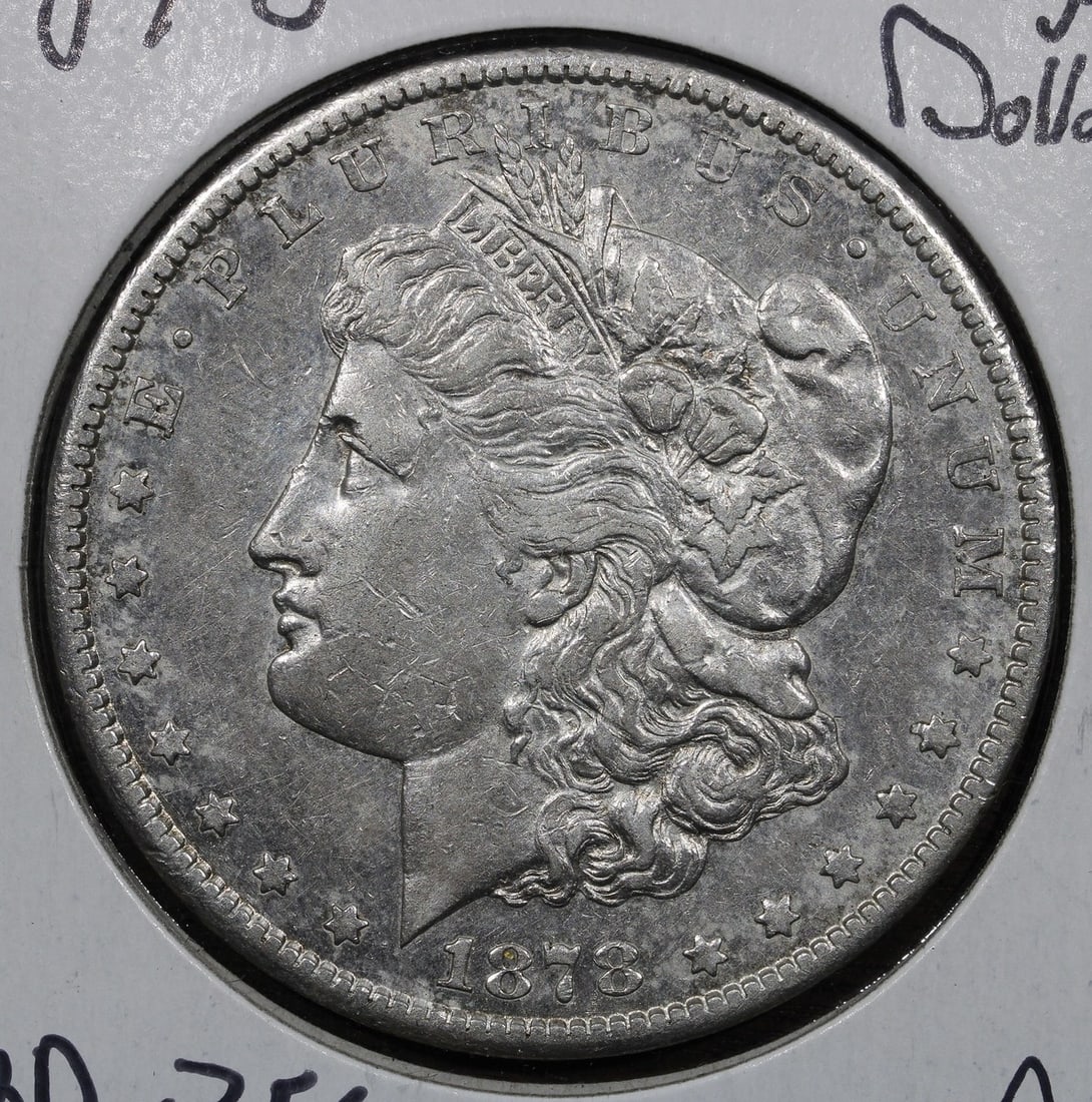 1878-CC Morgan Silver Dollar Key Date Circulated Coin (1 of 2)