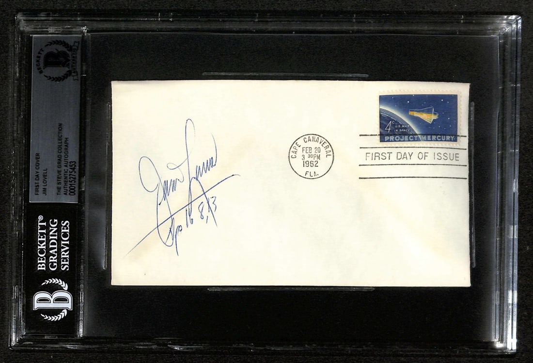 Jim Lovell Signed NASA Apollo First Day Cover BECKETT Certified (1 of 1)