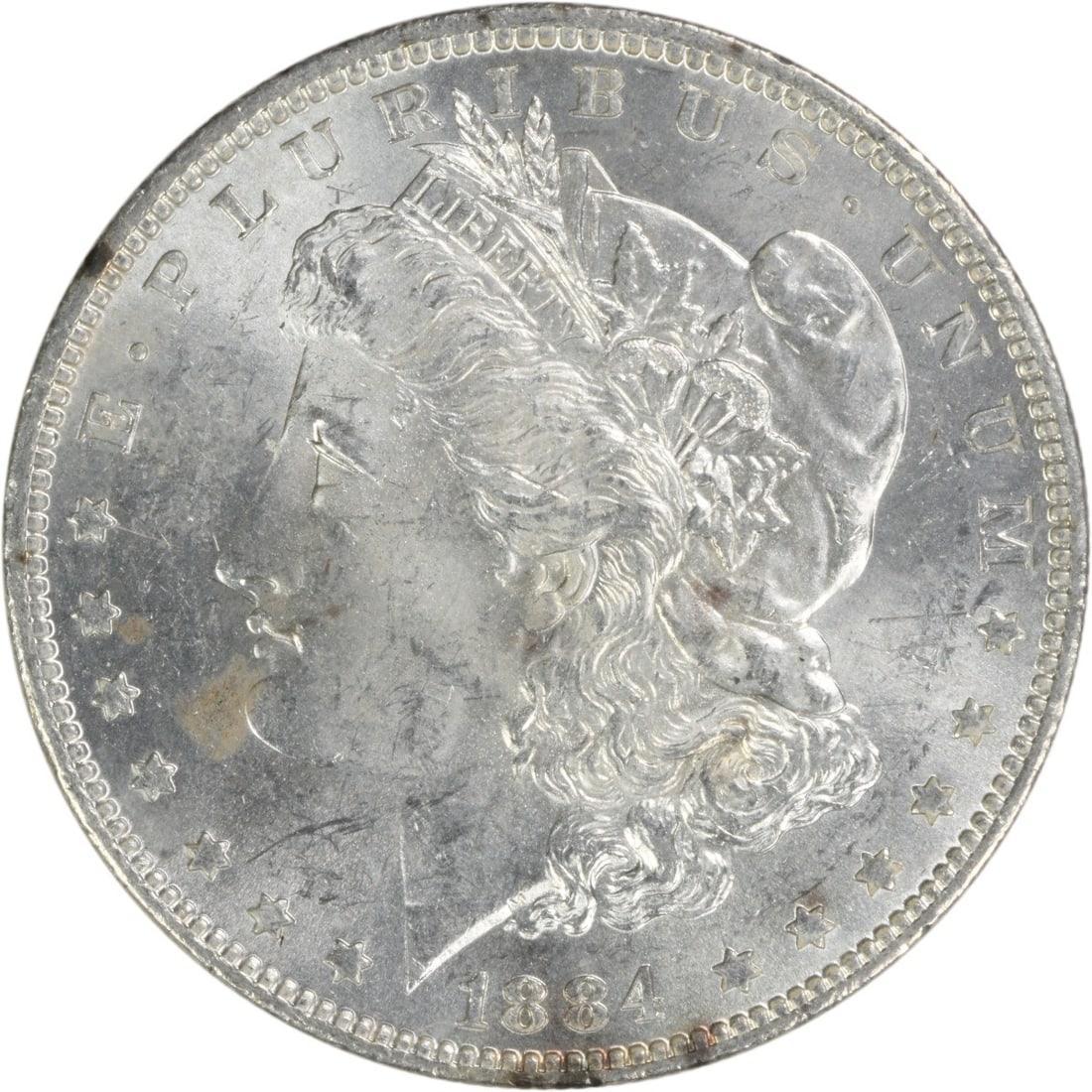 1884-O Morgan Silver Dollar Choice BU Uncertified Silver Coin (1 of 2)