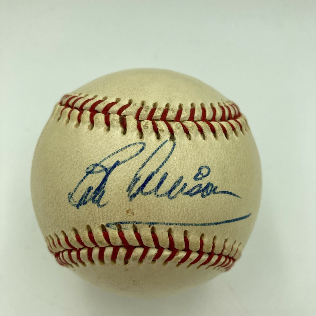 Bob Allison 1950s Single Signed Baseball JSA Authenticated (1 of 4)