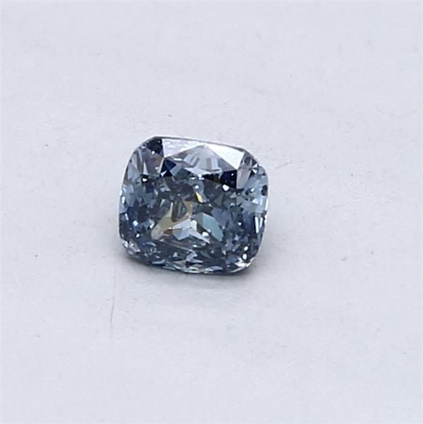 Loose Diamond - CUSHION MODIFIED 0.3ct Fancy Intense Blue I1: Loose Diamond - CUSHION MODIFIED 0.3ct Fancy Intense Blue I1 Source: This is a real non-mined Diamond that has been grown in a lab Shape: CUSHION MODIFIED Carats: 0.3 Color: Fancy Intense Blue