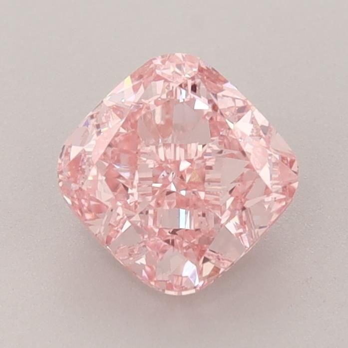 Loose Diamond - CUSHION BRILLIANT 1.36ct Fancy Vivid Pink VS2: Loose Diamond - CUSHION BRILLIANT 1.36ct Fancy Vivid Pink VS2 Source: This is a real non-mined Diamond that has been grown in a lab Shape: CUSHION BRILLIANT Carats: 1.36 Color: Fancy Vivid Pink