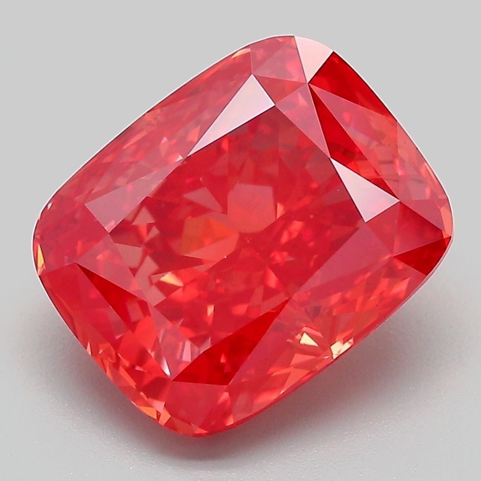 Loose Diamond - CUSHION MODIFIED 5.12ct Fancy Vivid Pink VS1: Loose Diamond - CUSHION MODIFIED 5.12ct Fancy Vivid Pink VS1 Source: This is a real non-mined Diamond that has been grown in a lab Shape: CUSHION MODIFIED Carats: 5.12 Color: Fancy Vivid Pink