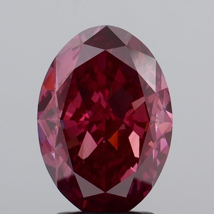 Loose Diamond - OVAL 3.21ct Fancy Deep Pink VS2: Loose Diamond - OVAL 3.21ct Fancy Deep Pink VS2 Source: This is a real non-mined Diamond that has been grown in a lab Shape: OVAL Carats: 3.21 Color: Fancy Deep Pink Certification: IGI Video:
