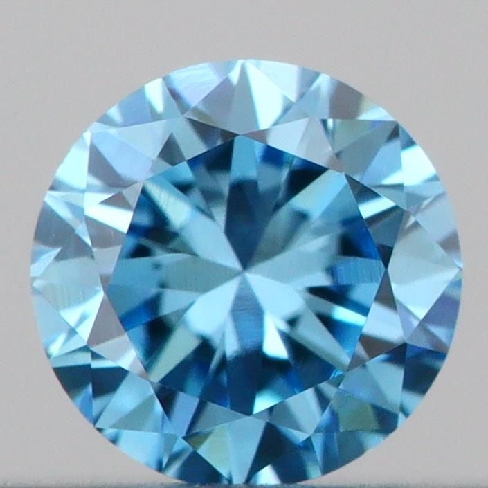 Loose Diamond - ROUND 0.18ct Fancy Vivid Blue VVS2: Loose Diamond - ROUND 0.18ct Fancy Vivid Blue VVS2 Source: This is a real non-mined Diamond that has been grown in a lab Shape: ROUND Carats: 0.18 Color: Fancy Vivid Blue Certification: IGI Video: