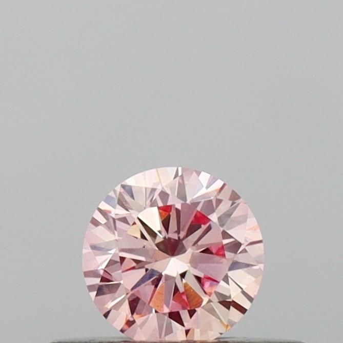 Loose Diamond - ROUND 0.21ct Fancy Pink VS1: Loose Diamond - ROUND 0.21ct Fancy Pink VS1 Source: This is a real non-mined Diamond that has been grown in a lab Shape: ROUND Carats: 0.21 Color: Fancy Pink Certification: IGI Video: