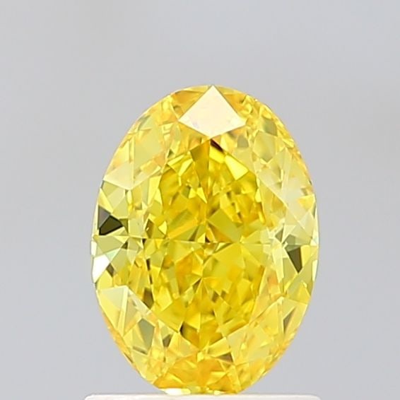 Loose Diamond - OVAL 1.26ct Fancy Vivid Yellow VS1: Loose Diamond - OVAL 1.26ct Fancy Vivid Yellow VS1 Source: This is a real non-mined Diamond that has been grown in a lab Shape: OVAL Carats: 1.26 Color: Fancy Vivid Yellow Certification: IGI Video: