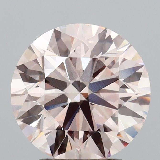 Loose Diamond - ROUND 2.56ct Fancy Pink VS1: Loose Diamond - ROUND 2.56ct Fancy Pink VS1 Source: This is a real non-mined Diamond that has been grown in a lab Shape: ROUND Carats: 2.56 Color: Fancy Pink Certification: IGI Video: